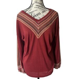 Casual Express Knit Bohemian Style Shirt